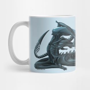 Alien yoga Mug